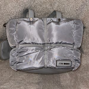 Puffy Grey Steve Madden Crossbody